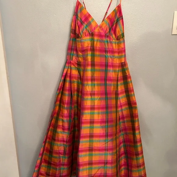 Isaac Mizrahi Vibrant Plaid Midi Skirt - Picture 7 of 10